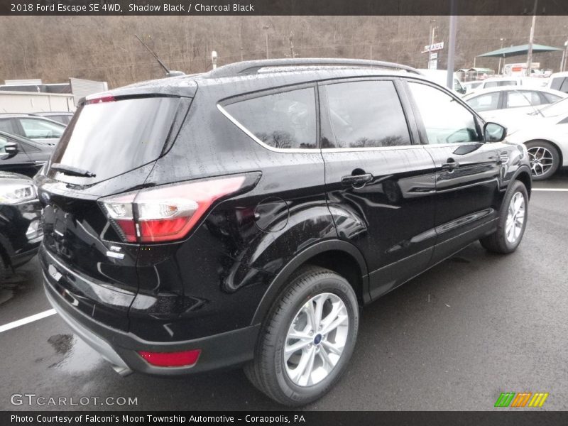 Shadow Black / Charcoal Black 2018 Ford Escape SE 4WD