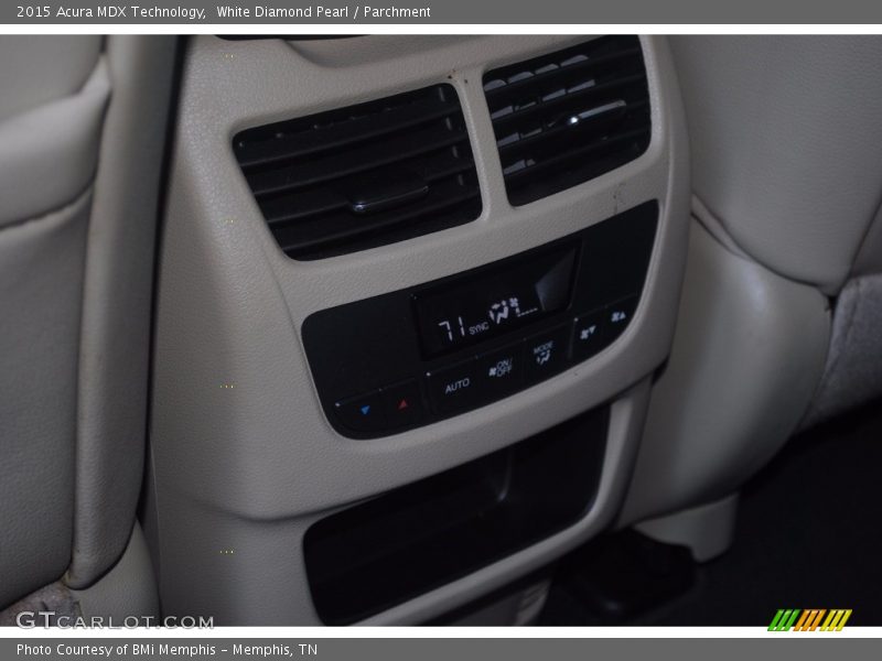 White Diamond Pearl / Parchment 2015 Acura MDX Technology