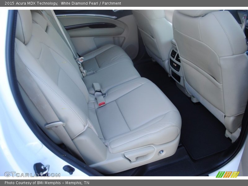 White Diamond Pearl / Parchment 2015 Acura MDX Technology