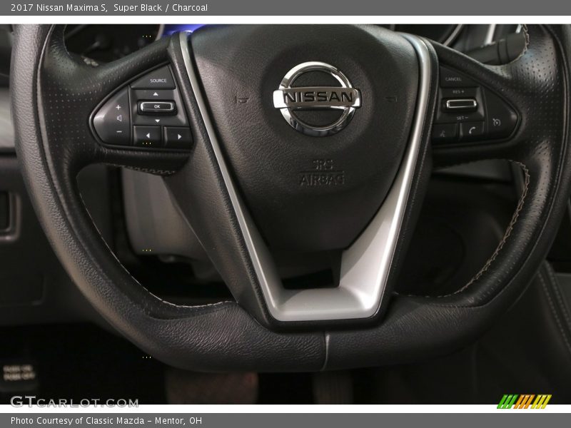 Super Black / Charcoal 2017 Nissan Maxima S