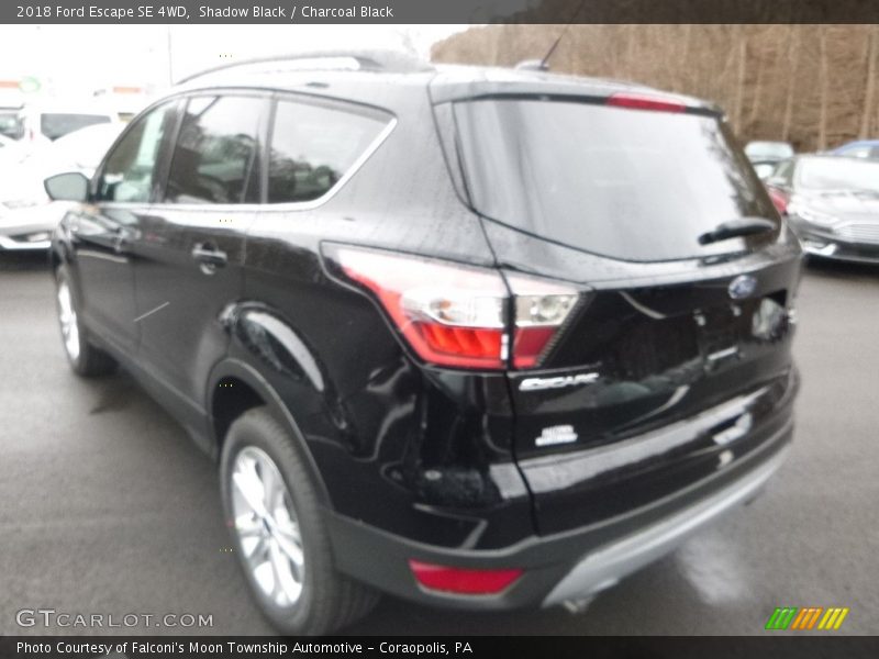 Shadow Black / Charcoal Black 2018 Ford Escape SE 4WD
