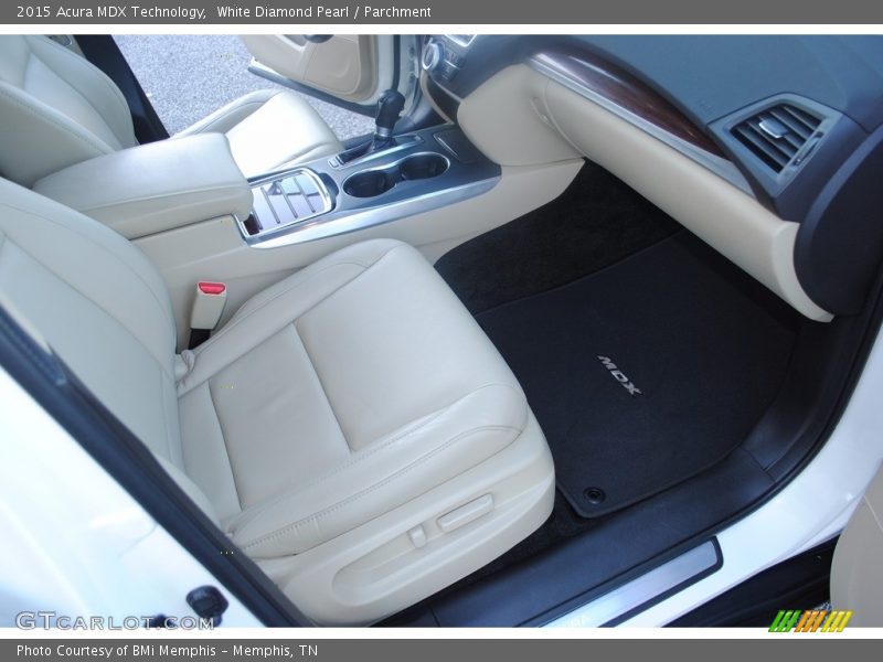 White Diamond Pearl / Parchment 2015 Acura MDX Technology