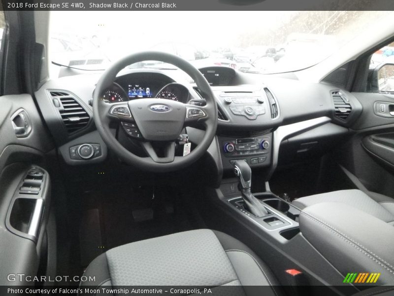 Shadow Black / Charcoal Black 2018 Ford Escape SE 4WD