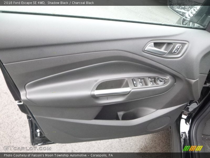 Shadow Black / Charcoal Black 2018 Ford Escape SE 4WD