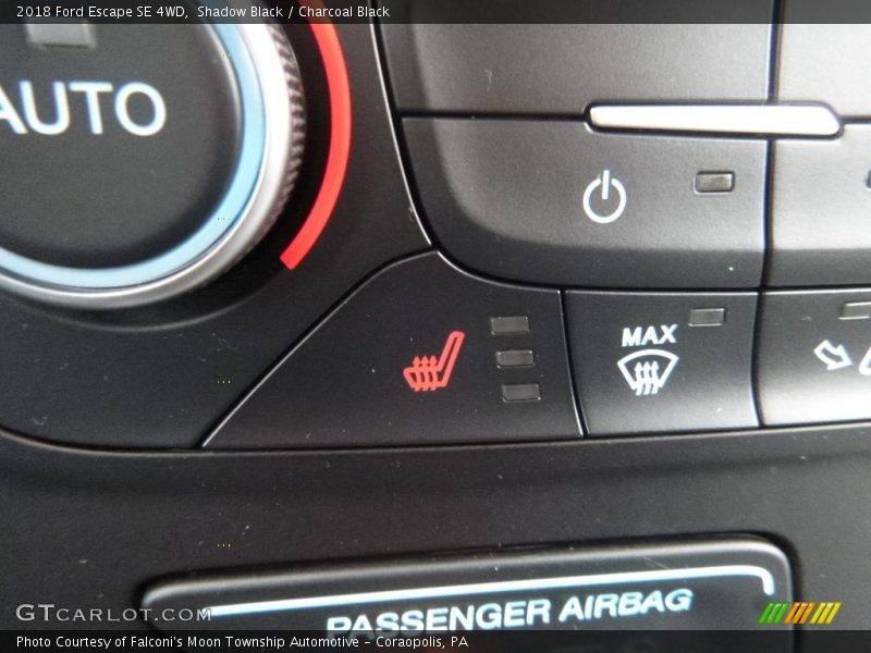 Shadow Black / Charcoal Black 2018 Ford Escape SE 4WD