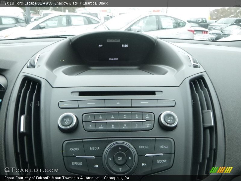 Shadow Black / Charcoal Black 2018 Ford Escape SE 4WD