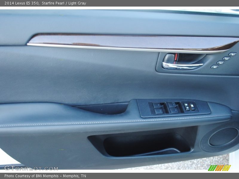 Starfire Pearl / Light Gray 2014 Lexus ES 350