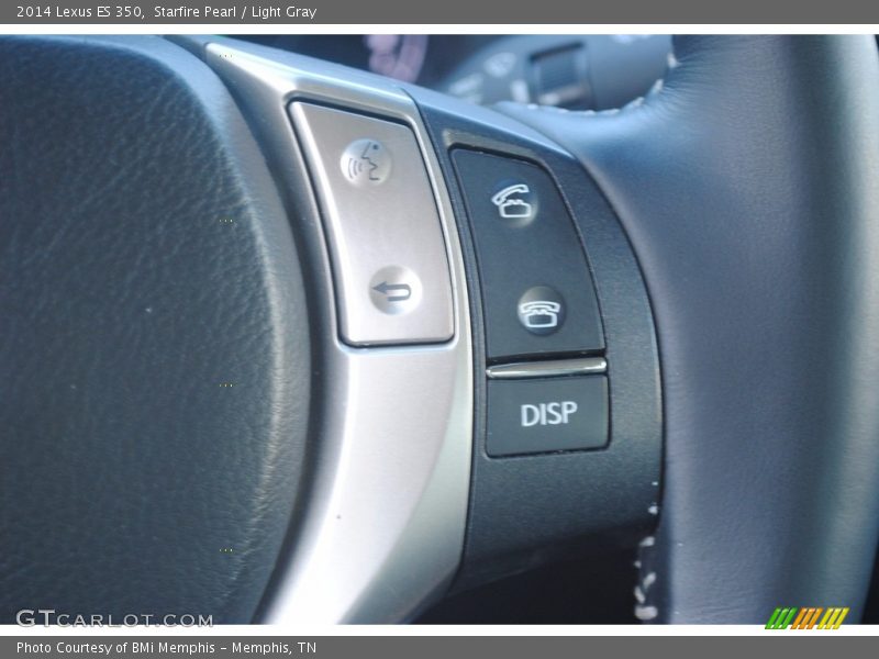 Starfire Pearl / Light Gray 2014 Lexus ES 350