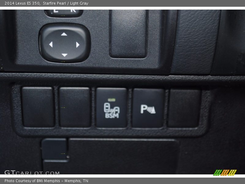 Starfire Pearl / Light Gray 2014 Lexus ES 350