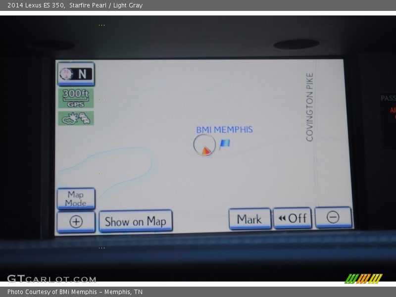 Starfire Pearl / Light Gray 2014 Lexus ES 350