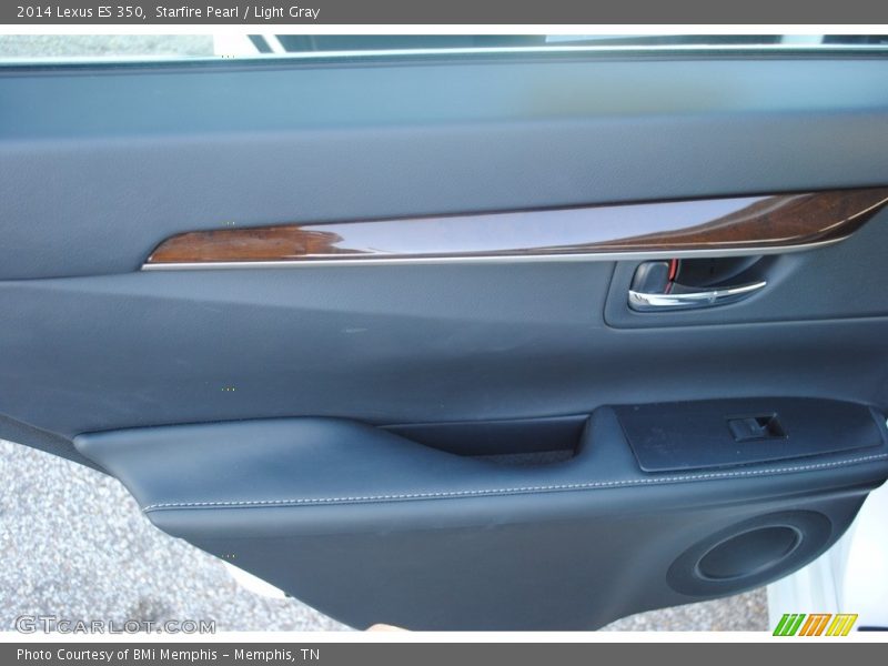 Starfire Pearl / Light Gray 2014 Lexus ES 350