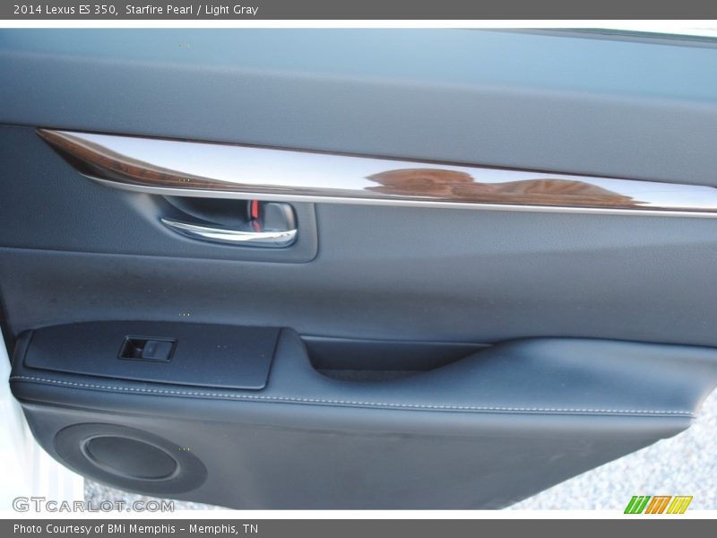 Starfire Pearl / Light Gray 2014 Lexus ES 350