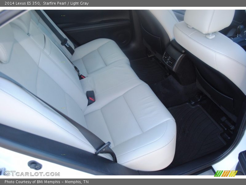 Starfire Pearl / Light Gray 2014 Lexus ES 350