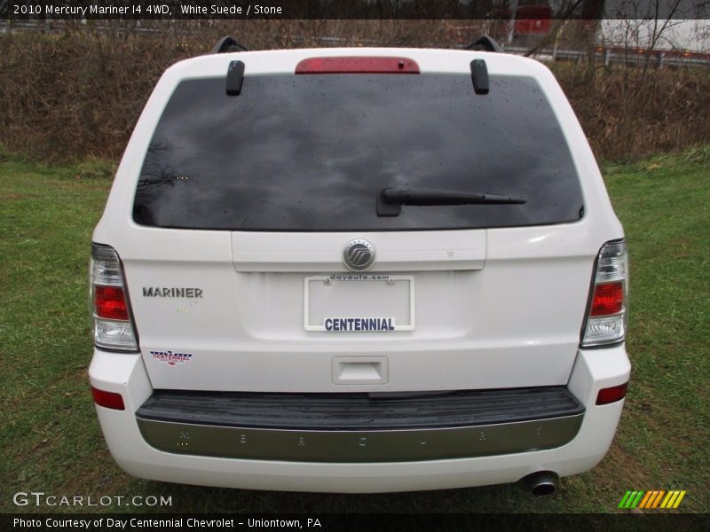 White Suede / Stone 2010 Mercury Mariner I4 4WD