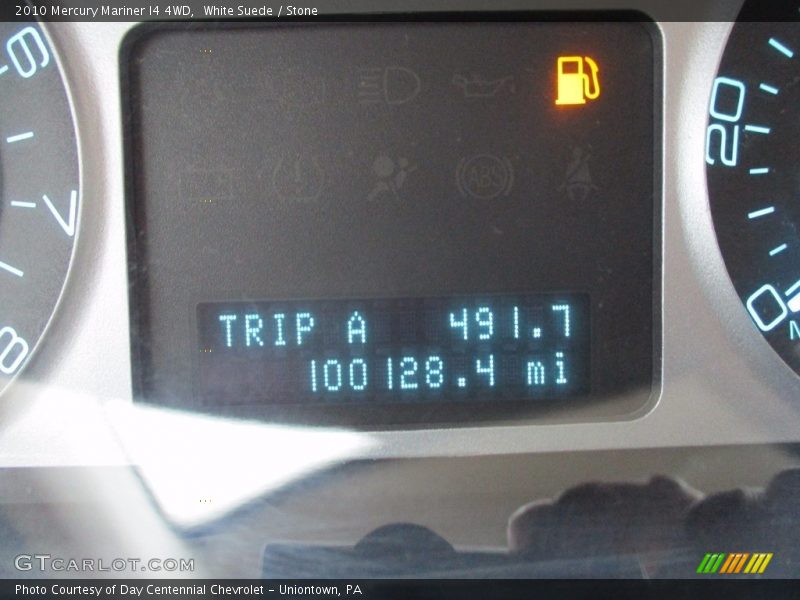White Suede / Stone 2010 Mercury Mariner I4 4WD