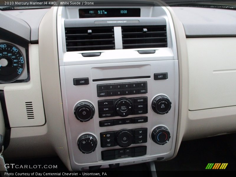 White Suede / Stone 2010 Mercury Mariner I4 4WD
