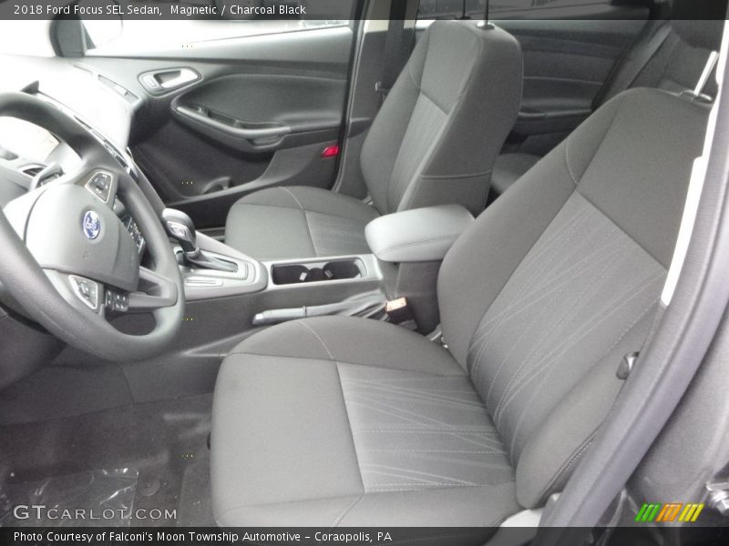 Magnetic / Charcoal Black 2018 Ford Focus SEL Sedan