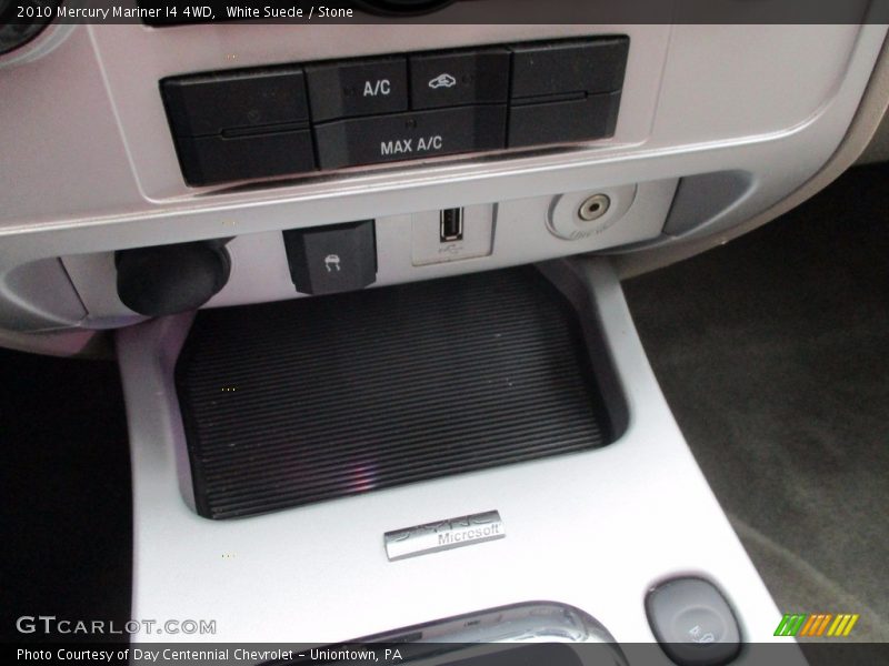 White Suede / Stone 2010 Mercury Mariner I4 4WD