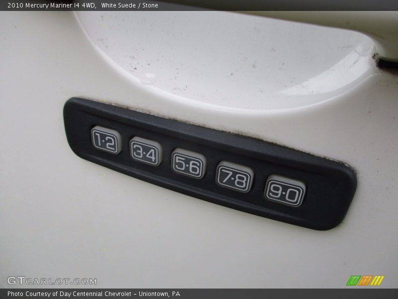 White Suede / Stone 2010 Mercury Mariner I4 4WD