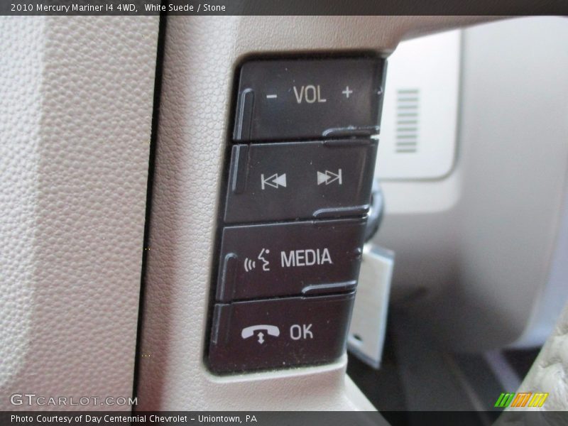 White Suede / Stone 2010 Mercury Mariner I4 4WD