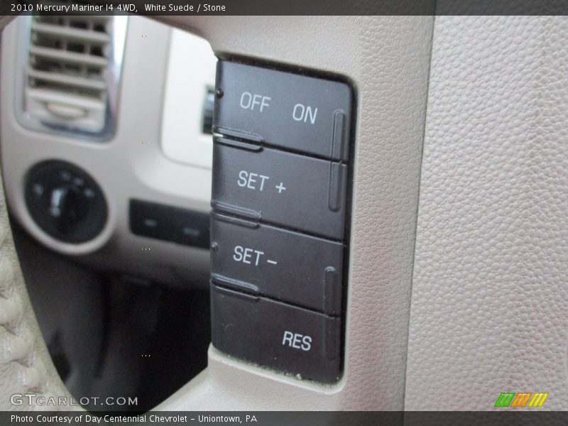 White Suede / Stone 2010 Mercury Mariner I4 4WD