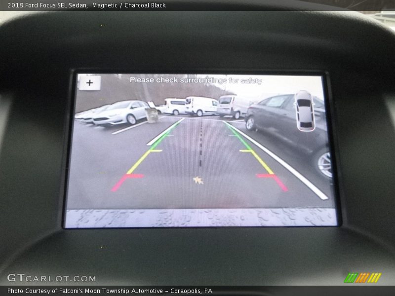 Magnetic / Charcoal Black 2018 Ford Focus SEL Sedan