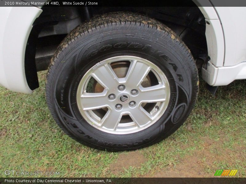 White Suede / Stone 2010 Mercury Mariner I4 4WD