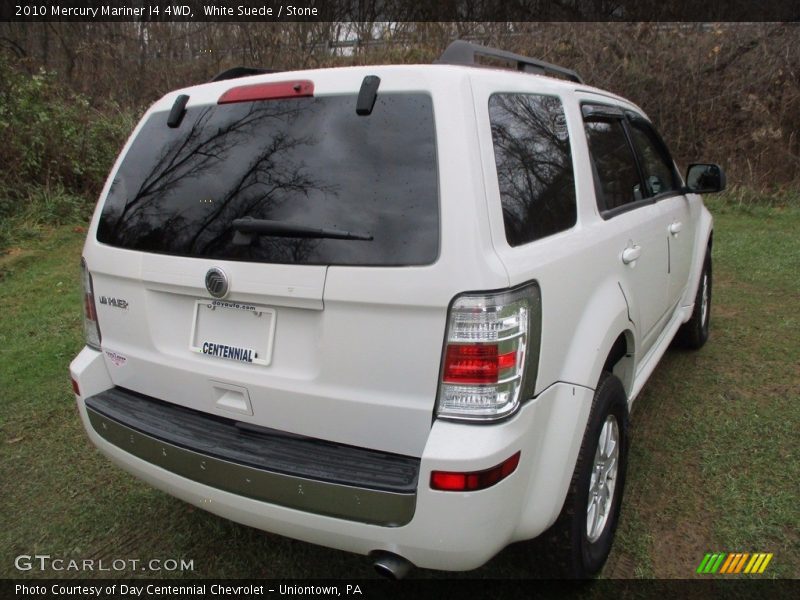 White Suede / Stone 2010 Mercury Mariner I4 4WD