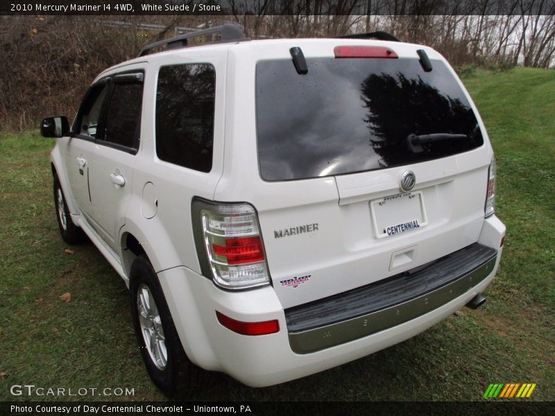 White Suede / Stone 2010 Mercury Mariner I4 4WD