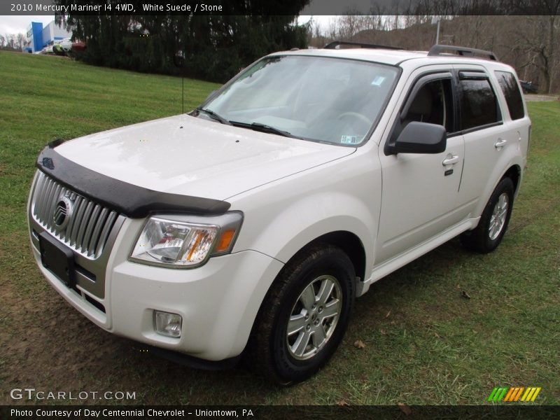 White Suede / Stone 2010 Mercury Mariner I4 4WD