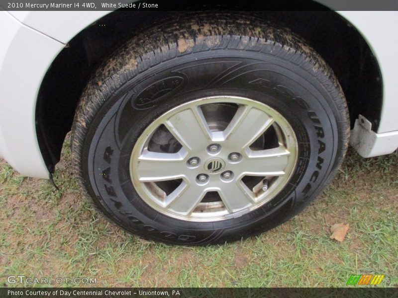 White Suede / Stone 2010 Mercury Mariner I4 4WD
