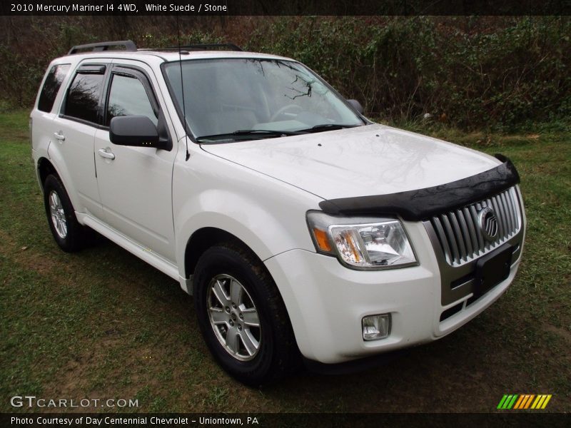 White Suede / Stone 2010 Mercury Mariner I4 4WD
