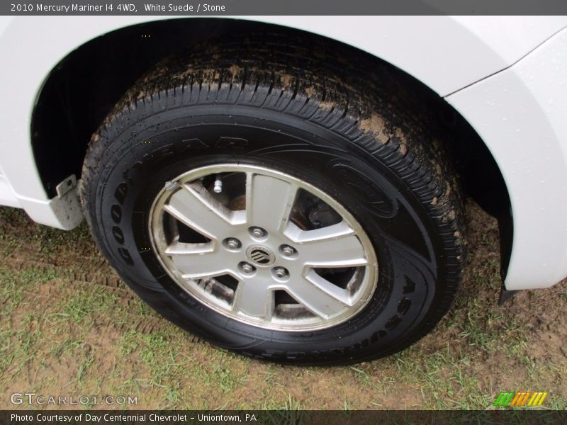 White Suede / Stone 2010 Mercury Mariner I4 4WD