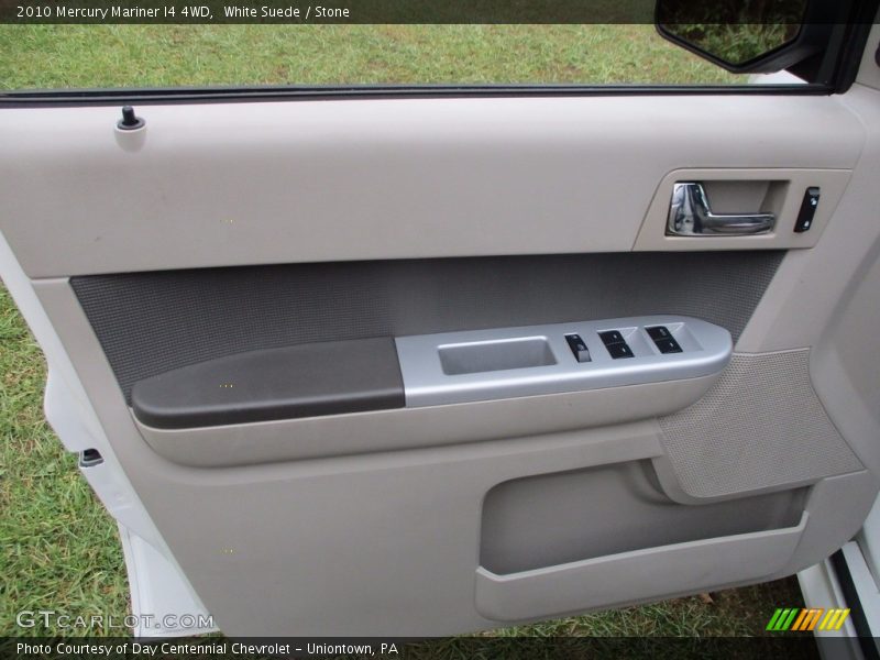 White Suede / Stone 2010 Mercury Mariner I4 4WD