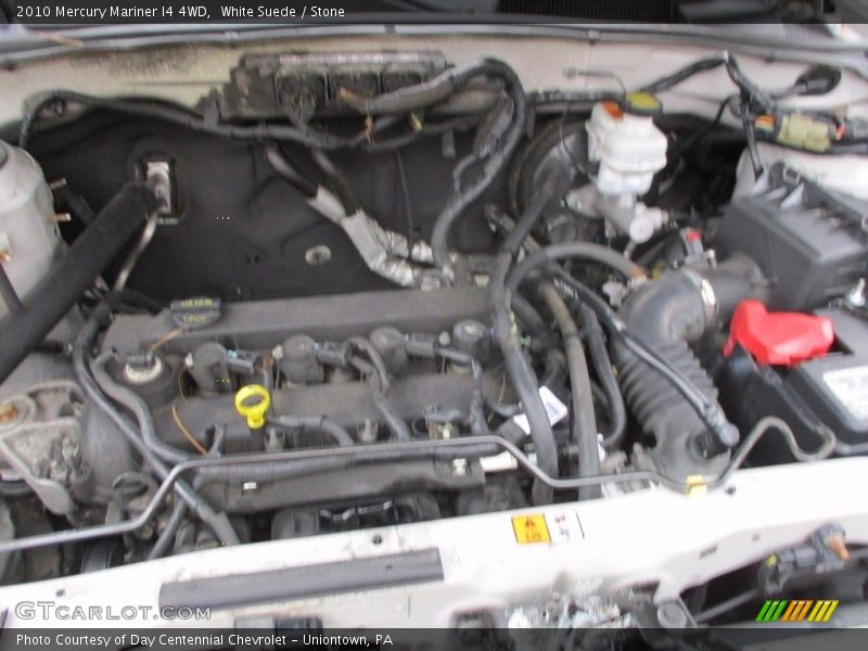 White Suede / Stone 2010 Mercury Mariner I4 4WD