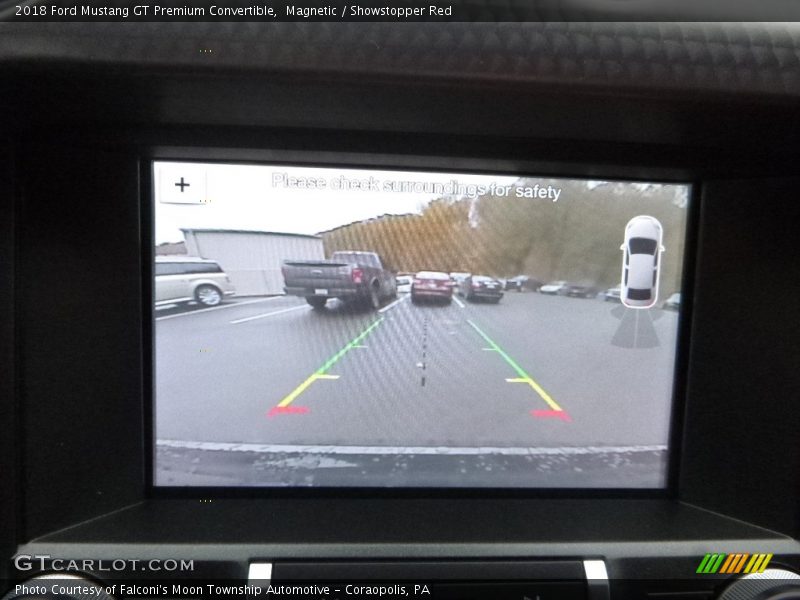 Magnetic / Showstopper Red 2018 Ford Mustang GT Premium Convertible