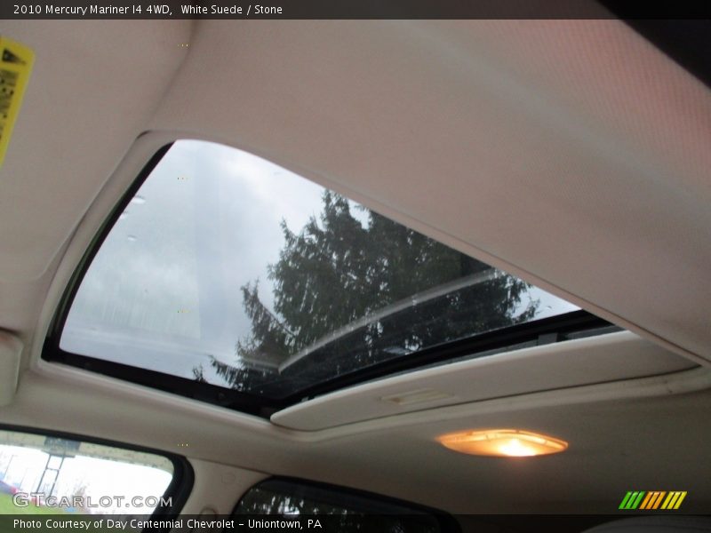 White Suede / Stone 2010 Mercury Mariner I4 4WD