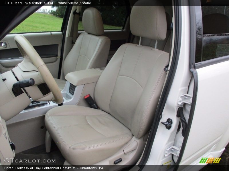 White Suede / Stone 2010 Mercury Mariner I4 4WD