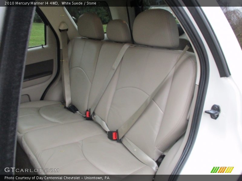White Suede / Stone 2010 Mercury Mariner I4 4WD