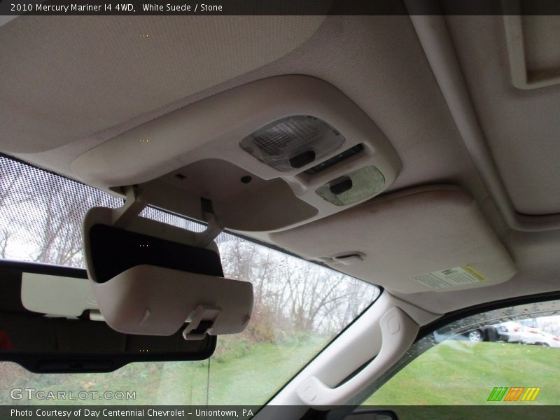 White Suede / Stone 2010 Mercury Mariner I4 4WD