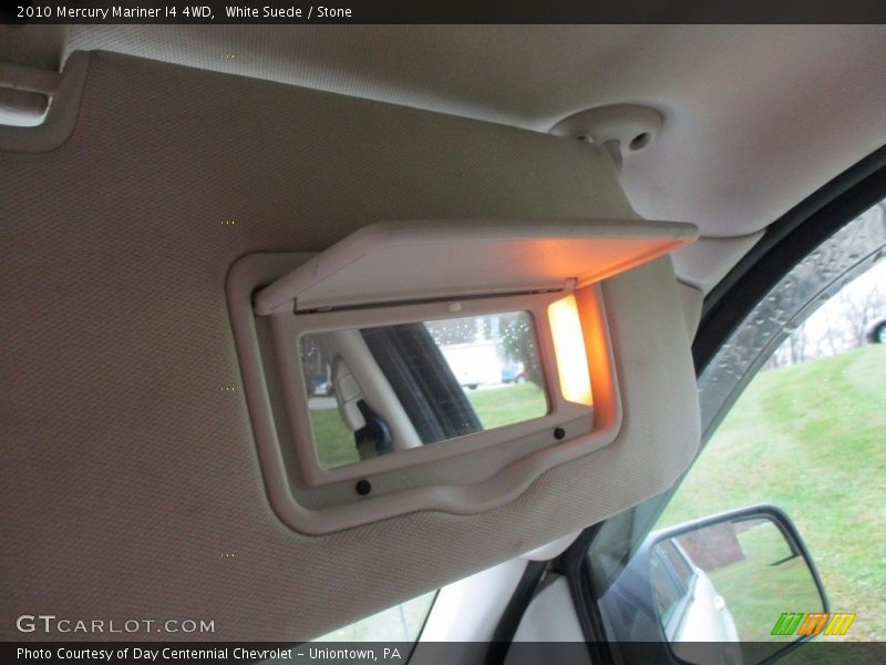 White Suede / Stone 2010 Mercury Mariner I4 4WD