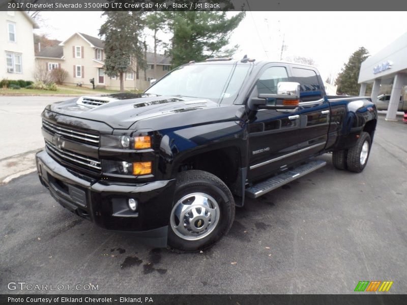 Black / Jet Black 2017 Chevrolet Silverado 3500HD LTZ Crew Cab 4x4