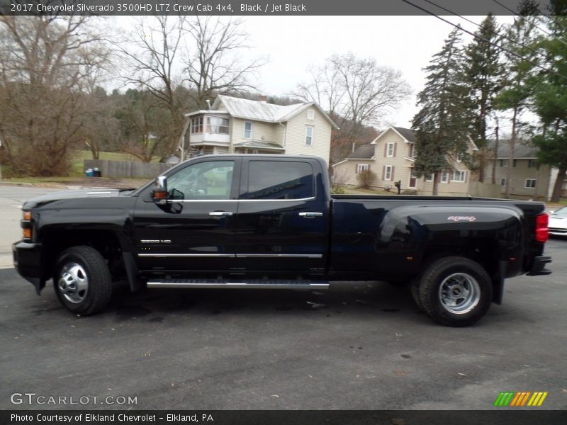 Black / Jet Black 2017 Chevrolet Silverado 3500HD LTZ Crew Cab 4x4