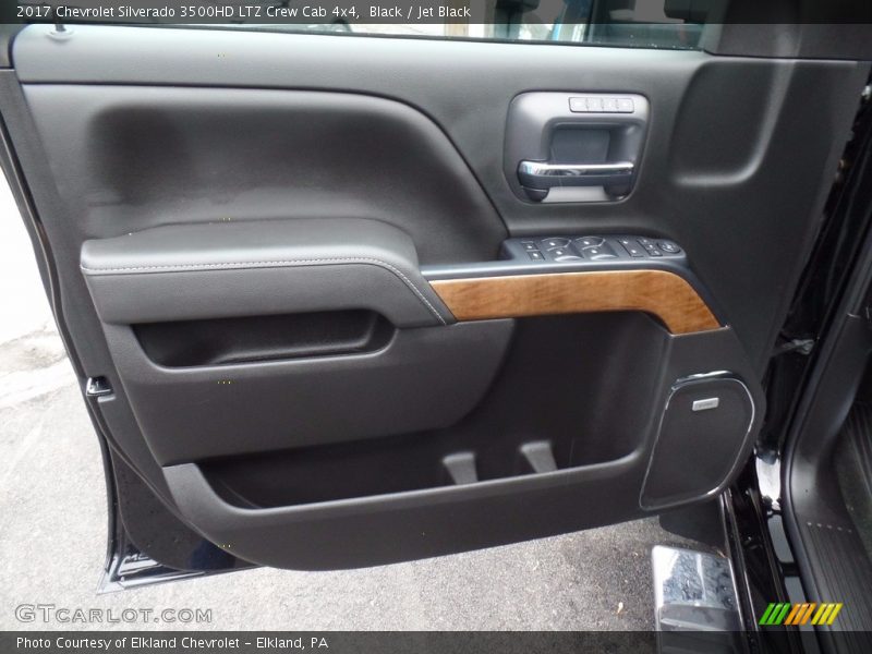 Black / Jet Black 2017 Chevrolet Silverado 3500HD LTZ Crew Cab 4x4