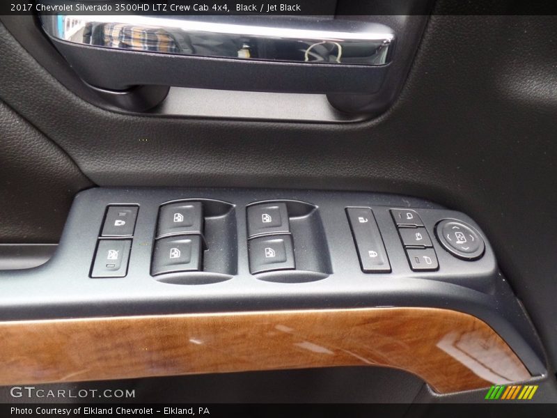 Black / Jet Black 2017 Chevrolet Silverado 3500HD LTZ Crew Cab 4x4