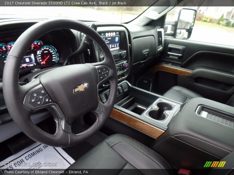 Black / Jet Black 2017 Chevrolet Silverado 3500HD LTZ Crew Cab 4x4