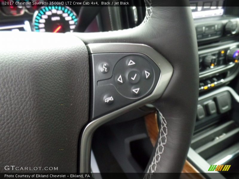 Black / Jet Black 2017 Chevrolet Silverado 3500HD LTZ Crew Cab 4x4