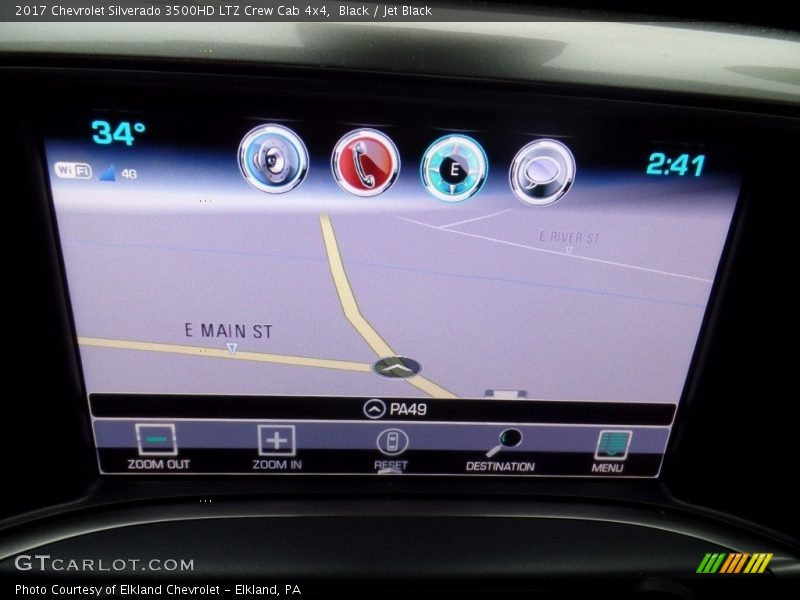 Black / Jet Black 2017 Chevrolet Silverado 3500HD LTZ Crew Cab 4x4