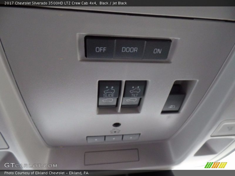 Black / Jet Black 2017 Chevrolet Silverado 3500HD LTZ Crew Cab 4x4