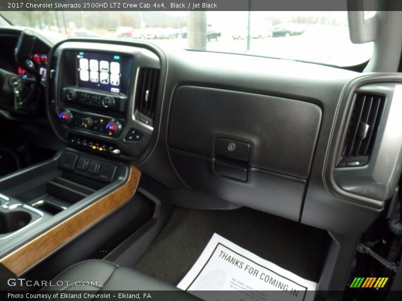 Black / Jet Black 2017 Chevrolet Silverado 3500HD LTZ Crew Cab 4x4